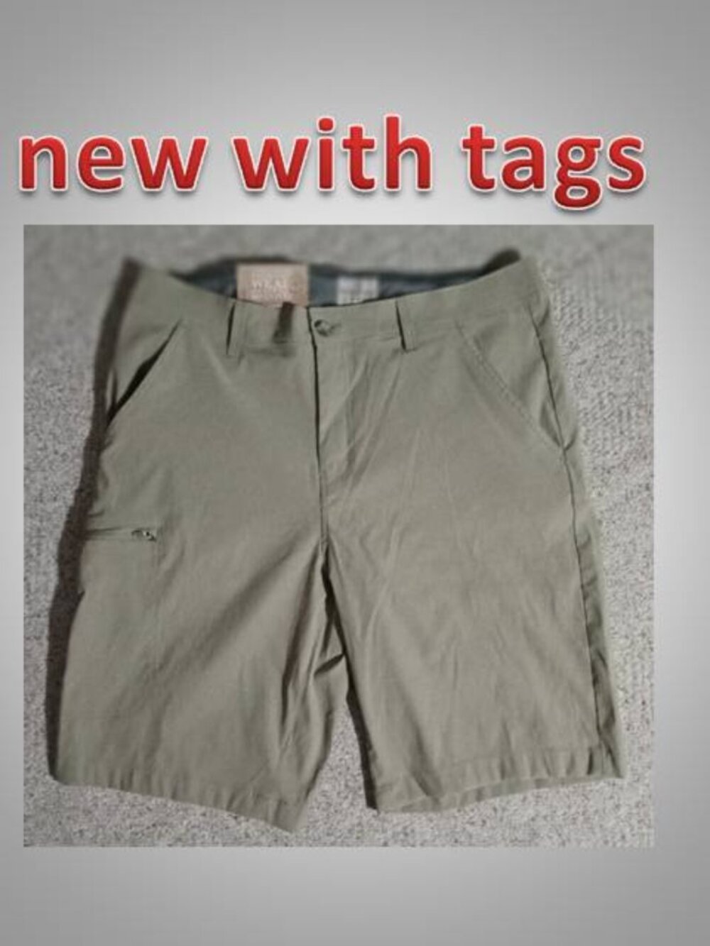 NWT  Weatherproof Vintage men's shorts size  36
